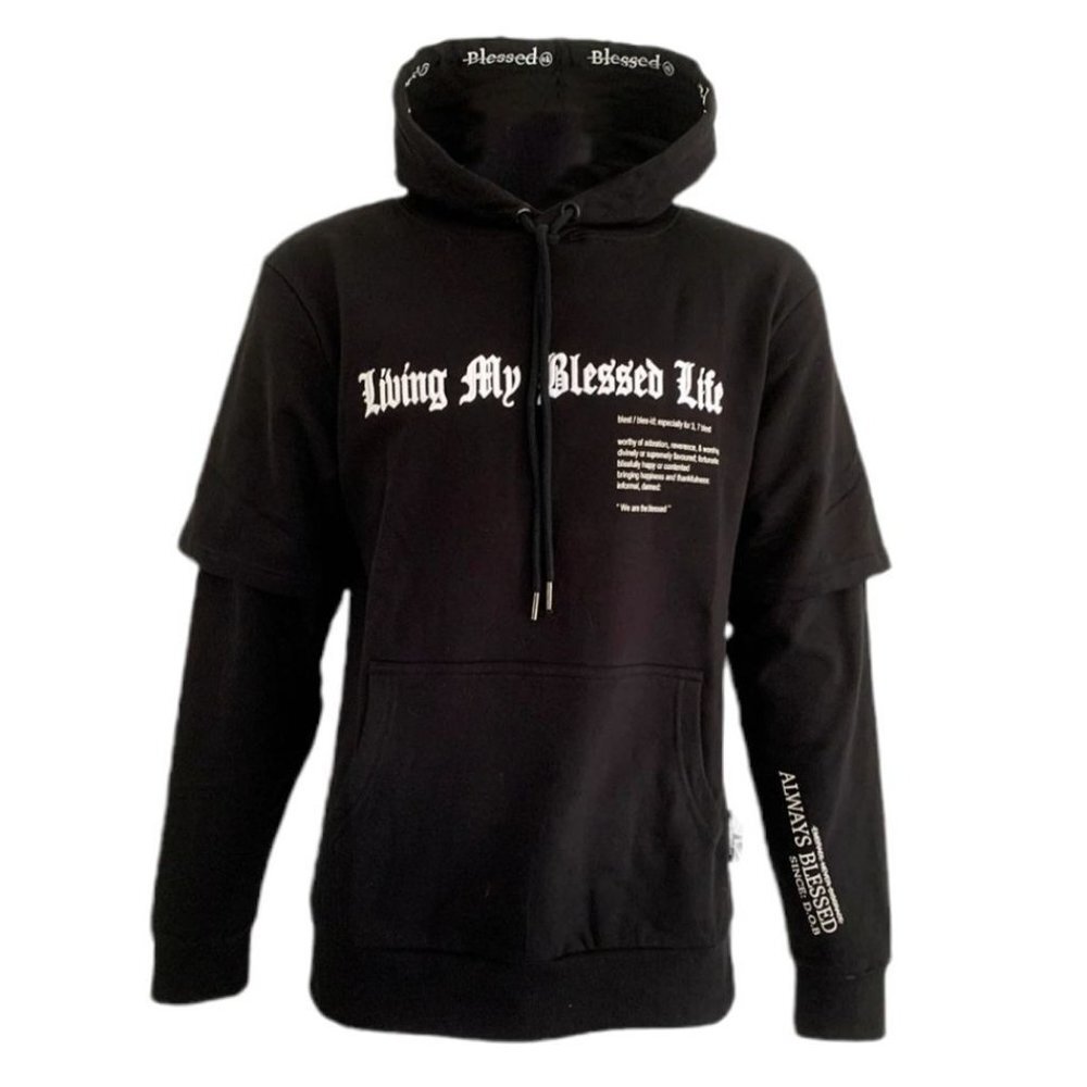 NWT Blessed‎ LIVING MY BLESSED LIFE HOODY Size Small